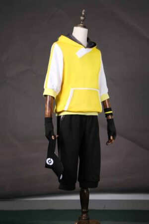 Pokemon Go Male Trainer Team Instinct Mystic Valor Yellow Cosplay Costume
