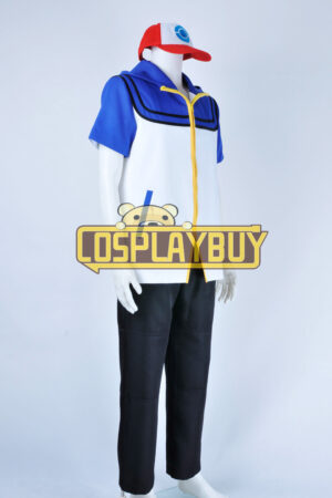 Pokemon Cosplay Ash Ketchum Costume New