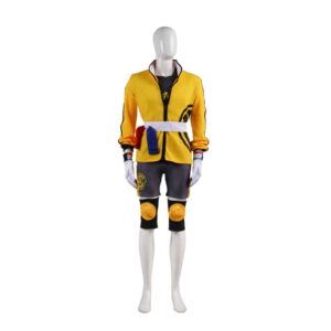 Pokemon Sword and Shield Male Trainer Victor The Isle of Armor Cosplay Costume