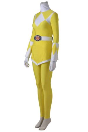 Power Rangers Trini/Yellow Ranger Cosplay Costume