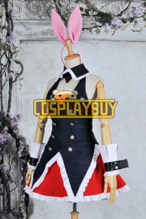 Mondaiji Cosplay Black Rabbit Dress