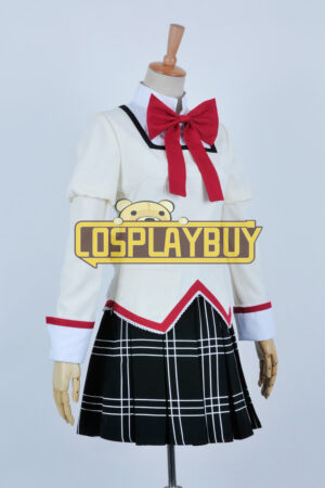 Puella Magi Madoka Magica Cosplay Madoka Kaname Uniform