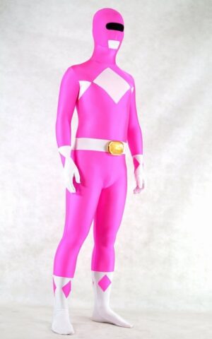 Rose Spandex Power Rangers Superhero Zentai Body Costume