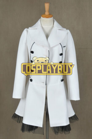RWBY Weiss Schnee White Trailer Cosplay Coat