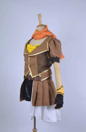 RWBY Yellow Trailer Yang Xiao Long Cosplay Costume