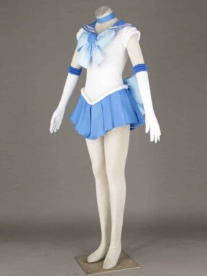 Sailor Moon Sailor Mercury Amy Anderson Cosplay Costume