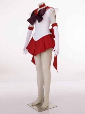 Sailor Moon SuperS Sailor Mars Raye Hino Cosplay Costume