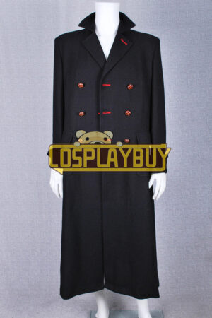 Sherlock Holmes Black Trench Coat