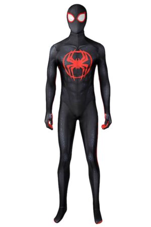 Spider-Man Across The Spider-Verse Miles Morales Jump Cosplay Costume
