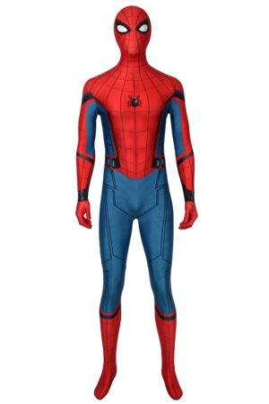 Spider-Man Far From Home Peter Parker Spiderman Jumspuit Cosplay Costume