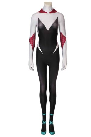 Spider-Man Into the Spider-Verse Gwen Stacy / Spider-Gwen Cosplay Costume