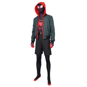 Spider-Man Into the Spider-Verse Miles Morales Spider-Man Cosplay Costume