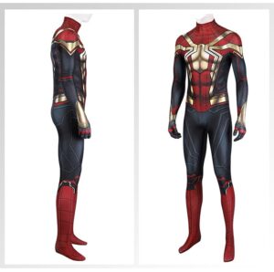 Spider-Man No Way Home Peter Parker Red Jump Cosplay Costume