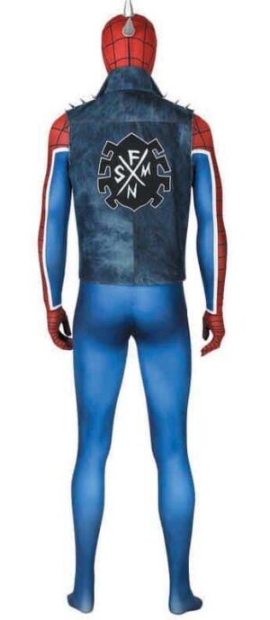 Spider-Man PS4 Spider-Punk Cosplay Costume