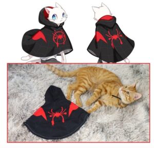 Spider-ManFar From Home Peter Parker Spiderman Black Cat Costume Pet Costume
