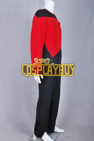 Star Trek Command Red Black Jumpsuit