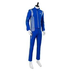 Star Trek: Discovery Lt. Saru Blue Uniform Cosplay Costume
