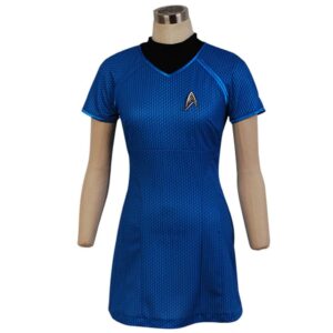 Star Trek Into Darkness Fleet Uhura Blue Dress Uniform Costume Adult Female