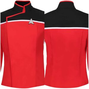 Star Trek: Lower Decks Season 1-Men‘s Uniform Shirt Top Only Cosplay Costume