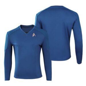 Star Trek：Strange New World Mr.Spock Cosplay Costumes Shirt Brooch Outfits Suit