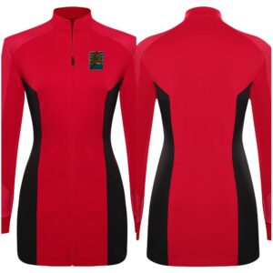 Star Trek：Strange New World S1 Nyota Uhura Cosplay Costumes Shirt Brooch Outfits Suit