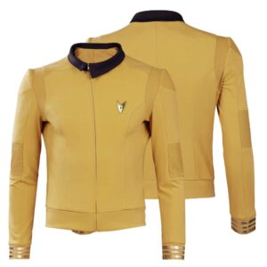 Star Trek: Strange New Worlds Season 1 Captain Christopher Pike Cosplay Costume Shirt Outfits Suit