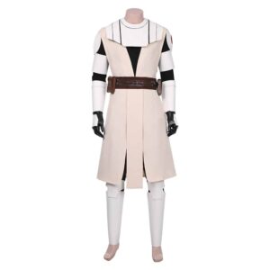 Star Wars The Clone Wars Obi-Wan Kenobi Cosplay Costume