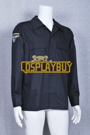 Stargate Atlantis John Sheppard Black Shirt