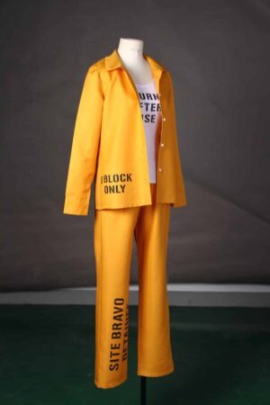 Suicide Squad Harley Quinn Prison Cosplay Costume