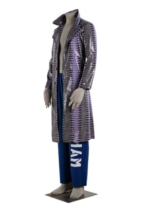 Suicide Squad The Joker Cosplay Costume (Grey )