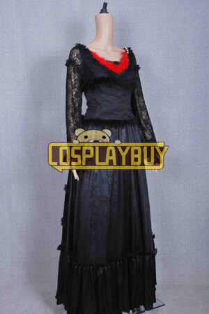 Sweeney Todd Costume Mrs Lovett Black Dress