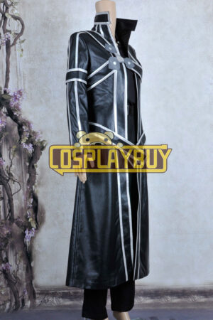 Sword Art Online Cosplay Kirito Costume Leather Ver