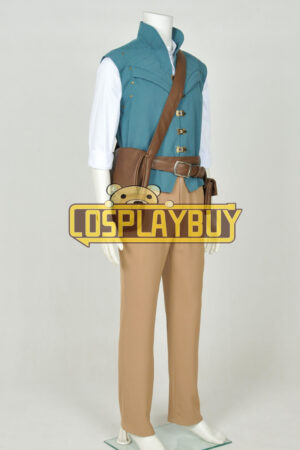 Tangled Rapunzel Cosplay Flynn Rider Costume