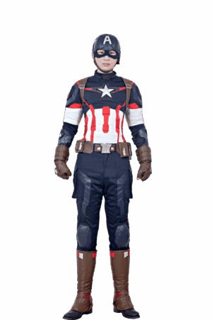 The Avengers 2 Captain America Cosplay Costume