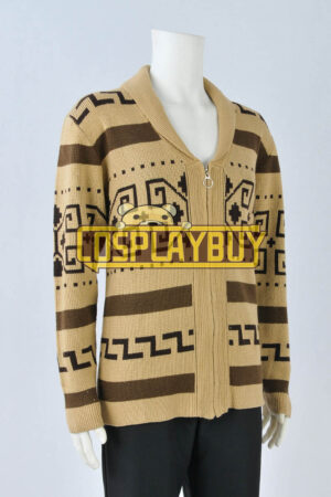 The Big Lebowski Dude Cowichan Sweater Jacket