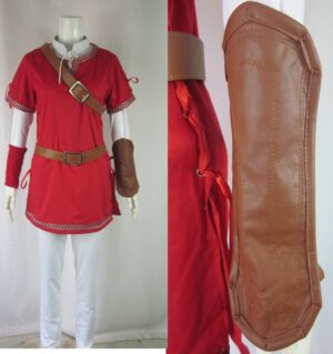 The Legend of Zelda Link Red Cosplay Costume