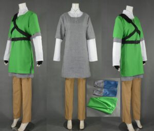 The Legend of Zelda Skyward Sword Link Cosplay Costume