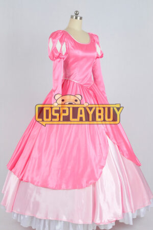 The Little Mermaid Ariel Cosplay Ariel Pink Party Dress
