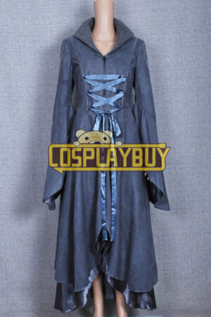 The Lord Of The Rings Arwen Coat Grey Dress