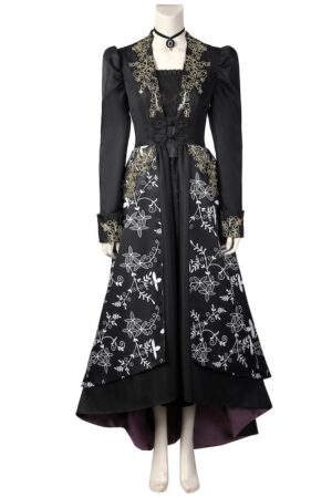 The Witcher Season 2 Yennefer Black Cosplay Costume