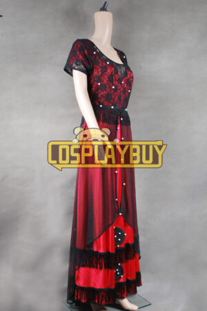 Titanic Costume Rose Red Jump Dress