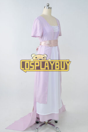 Titanic Costume Rose Purple Coat Dress