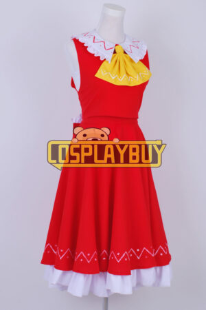 Touhou Project Cosplay Reimu Hakurei Dress