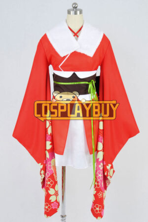 Unbreakable Machine Doll Cosplay Yaya Red Kimono