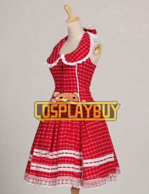 Victorian Lolita 1950s Romantic Chic Halterneck Gothic Lolita Dress