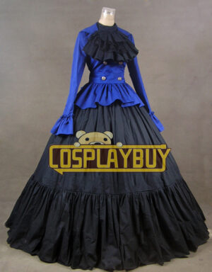 Victorian Lolita Civil War Party Day Gothic Lolita Dress