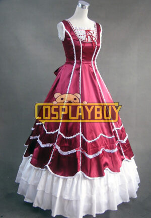 Victorian Lolita Civil War Southern Belle Gothic Lolita Dress White