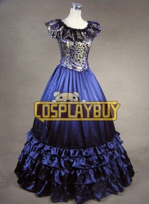Victorian Lolita Colonial Civil War Gothic Lolita Dress
