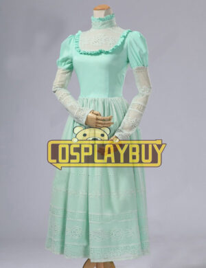 Victorian Lolita Edwardian 1920's Style Retro Gothic Lolita Dress Mint Green