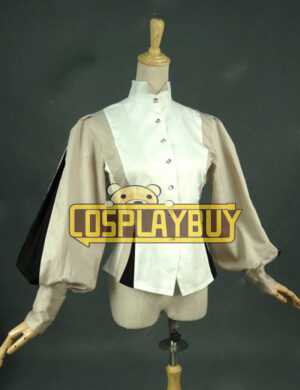 Victorian Lolita Equestrian Jockey Balloon Blouse Punk Lolita Dress